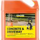 Krcher Concrete & Driveway Cleaner, Cleans Concrete, Brick, Mansory, and Stone Areas, Highly Concentrated, Makes up to 40 gal of Cleaner, Readily Biodegradable, For Pressure Washers