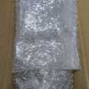 Jingmore 12 Pcs Ribbed Martini Glasses 10 oz Disposable Plastic Vintage Ribbed Coupe Glasses Cocktail Unbreakable Dessert Parfait Glassware for Wedding Birthday Party Supplies (Clear)