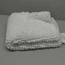 SUBRTEX Bathroom Rugs, 24" x 36" Chenille Bath Rug Soft Short Plush Bath Mat Soft Shower Mat Water Absorbent Shower Mat Quick Dry Machine Washable, White