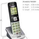 VTech CS6719-2 2-Handset Cordless Phone with Caller ID/Call Waiting, Handset Intercom & Backlit Display/Keypad, Silver