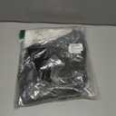 Dimur Womens Tops 3/4 Sleeve V Neck Button Down Shirts Business Casual Outfits Basic Tees Summer Top 2026 (Medium, Black)