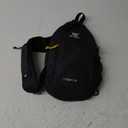 SKYSPER Sling Bag Crossbody Backpack - Chest Shoulder Cross Body Bag Travel Hiking Casual Daypack for Women Men(Black)