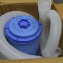 DeeprClean 1000 GPH Pool Filter Pump for Above Ground Pools, Type A/C Cartridge Filter Pump System, Safety ETL Listed Above Ground Pool Pump with GFCI, Improved Water Circulation & Filtration-NavyBlue