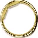 Bathway Purse Hook for Table - Upgraded Snap-On Closure Design Bag Hanger - Heavy Duty Handbag Holder Holds 33 lbs - Portable Desk Hook for Purses, Bags, Backpacks in Restaurant, Office, Car (Gold)