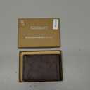 BULLIANT Men Wallet,Slim Leather Wallet Money Clip Magnetic Closure Simplifed Bill Folder 10Cards RFID Blocking 4.3"×3"