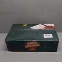 Lehood 9Ft Cedar Christmas Garland with Lights, Halloween Xmas Holiday Decoration Snow Flocked Artificial Garland with Pinecones Berries, Christmas Garland for Stairs Fireplaces Wall Door