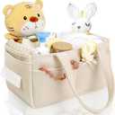 Diaper Caddy,Diaper Caddy Organizer, Stylish Storage Basket for Newborn Essentials