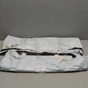 Milisten White Garden Fence 2-Pack Plastic Decorative Lawn Edging Border for Flower Beds and Pathways Lightweight Easy Installation