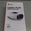 LifePro Legra Plus Hand Massager with Heat and Compression - Finger, Wrist, and Palm Massager with 5 Modes - Pressure Point Therapy for Sensitive Hands, Relaxation, and Comfort (White)