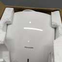 Hand Dryer for Home Bathroom White ABS Cover Noise Reduction Easy Installation Plug in for Household