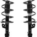 KUIPERAUTO Front Complete Spring Assembly Shocks Strut Compatible for 2012-2013 Nissan Rogue, 2014-2015 Rogue Select, 172898/172897 - Set of 2