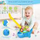 Musical Toy for Kids 1, 2 Year Old Boys Girls, Montessori Educational Learning Toy with Sound, Lights & Shape Sorter for Toddler Age 1-2, First Christmas 1st Birthday Gift for Baby 12-18 Months