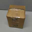 Small Boho Vase for Decor,Rustic Farmhouse Vase for Pampas Grass,Eucalyptus Set and Tiny Stem Flowers,Ceramic for Centerpieces, 5.3 Inch,Wave-Arctic White