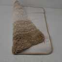 OLANLY Bathroom Rugs Mat 36x24, Extra Soft Absorbent Microfiber Bath Rugs, Rubber Backing, Quick Dry, Machine Washable Bath Mats for Bathroom Floor, Tub and Shower, Home Decor Accessories, Tan