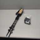 Cascade Mountain Tech Lightweight Aircraft-Grade Aluminum Trekking Poles with Extended Down Grip Plus Tip Kit, 2 Count (Pack of 1)