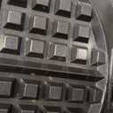 Cuisinart Waffle Maker, 1250W Round Classic Waffle Iron, 5-Setting Adjustable Browning Control, WMR-CANAS, Brushed Stainless