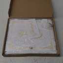 Ywlake White Wedding Gift Card Box with Lock and Slot Acrylic Money Cash Post Thanks Card Box Large Letter Envelope Cards Holder Boxes for Reception Anniversary Birthday Party Bridal Baby Shower