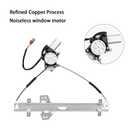 Front Left Driver Side Power Window Regulator with Motor Assembly, for 2003-2010 Honda Element, Replacement for 748-131
