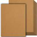 COLOURFUL US Heavyweight Brown Kraft Cardstock, 100 Sheets 300 GSM (110 lb. Cover) 8.5 x 11 inches for Arts and Craft, Drawing, DIY Projects