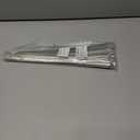 100PCS Metal Cable Zip Ties, 304 Stainless Steel,Multi-Purpose Heavy Duty Self-locking Cable Ties,4.6mm * 300mm bundling packing tape