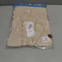 Men's Renaissance Costume, Pirate Shirt, Retro Lace-up Style for Medieval, Viking, Hippie and Halloween Cosplay (Beige, XL)