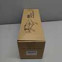 Zakkart SnugCloud Cat Perch for Window Sill with 4-Sided Bolster - Orthopedic Cat Window Hammock - Solid Hardwood & Metal Frame - Window Seat for Pets (Natural Color Wood w/Gray Bed, Medium)