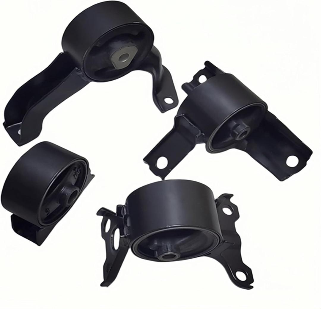 Engine Mount Set of 4 Compatible with 2007-2017 Compass & Patriot 2.0L 2.4L - Replaces A5415 A5416 3130 3131 - Also Fits Caliber