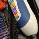 Wahl Clipper USA Color Pro Complete Haircutting Kit with Easy Color Coded Guide Combs - Corded Clipper for Hair Clipping & Grooming Men, Women, & Children - Model 79300-1001M