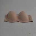 Women's Underwire Contour Multiway Full Coverage Strapless Bra size 40D, Taupe Tan 