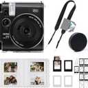 WOGOZAN Mini 99 Accessories for Fujifilm Instax Mini 99 Instant Camera, Including Clear Case, Lens Cap, 2x3 Photo Album, Magnetic Picture Frames, PU Leather Strap, DIY Sticker (No Camera)