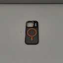 Magnetic 3 in 1 for iPhone 17 Pro Case, [Omni-Directional Protection] with 1x Screen Protector + 1x Camera Cover, [Seamless Work with Magsafe] Shockproof Slim Thin Case for iPhone 17 Pro Cosmic Orange