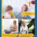 Portable Bidet for Travel  USB-C Rechargeable Handheld Sprayer 350ML, IPX7 Waterproof, 2 Modes, High Pressure Electric Bidet for Women & Men, Compatible with Water Bottles