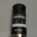 Contigo Byron Vacuum-Insulated Stainless Steel Travel Mug with Leak-Proof Lid Reusable Coffee Mug or Water Bottle BPA-Free 16oz Licorice Keeps Beverages Hot for 6 Hours or Cold for 12 Hours