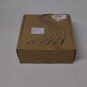 250ft (75 Meters) 6 Core OM3 Multimode Industrial TPU LC to LC Outdoor Armored Fiber Patch Cable, Direct Burial 6 Strands Fiber Optic Cable, 10Gb Duplex 50/125um MMF LC-LC 6 Fibers