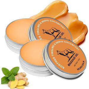 Nerve Balm for Neuropathy,Natural Herbal Joint Care Cooling Soothing Massage with Magnesium and Menthol, Joint & Muscle Care Ointment-2PCS