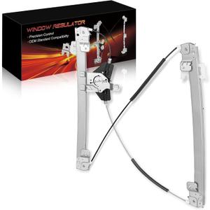 Front Left Driver Side Power Window Regulator Without Motor for:-Nissan Pathfinder 2013 2014 2015 2016 2017 2018 2019 2020, 4 Door Sport Utility 2.5L L4 3.5L V6, Replace# 807213KA0A