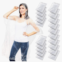 Juvale 18-Pack Disposable Rain Ponchos with Hood for Adults, Lightweight Emergency Plastic Poncho for Outdoor Events, Travel, Camping, Hiking, and Festivals, Clear