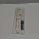 MioHHR Slim Metal Band Compatible with Apple Watch Band 42mm(Series 11 10) 41mm(Series 9 8 7) 40mm(Series 6 5 4 SE3/2/1) 38mm(Series 3 2 1),Stainless Steel iWatch Bands for Women,Silver/Gold