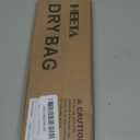 HEETA Dry Bag Waterproof for Women Men, Roll Top Lightweight Dry Storage Bag Backpack with Phone Case for Travel Swimming Boating Kayaking Paddle Board Camping Beach Accessories (White, 10L)