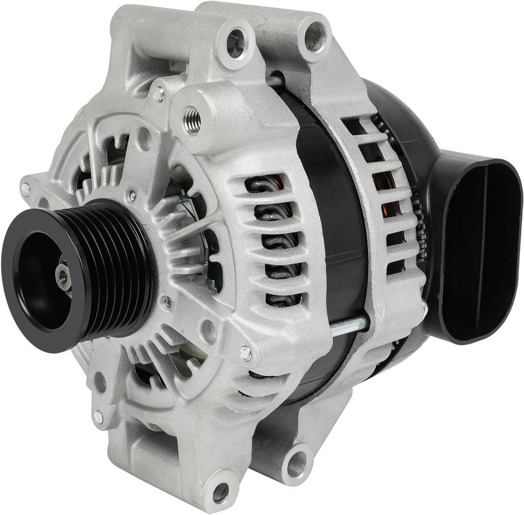 SCITOO Alternator Fits for BMW X5 14-18, 550i 14-16, 550i GT 13-15, 550i GT xDrive 13-17, 550i xDrive 14-16, 650i, 650i Gran Coupe, 750i, 750Li & More, 4.4L 12V 210Amp CW 7 Groove Pulley 104210-6440