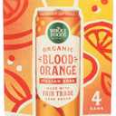 Whole Foods Market Blood Orange Italian Soda, 11.2 Fl Oz, 4 Pack | 4 Pack, Organic (EXP 07/03/26)
