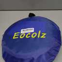 Eocolz Kids Ball Pit Large Pop Up Childrens Ball Pits Tent for Toddlers Playhouse Baby Crawl Playpen with Basketball Hoop and Zipper Storage Bag, 4 Ft/120CM, Balls Not Included (Blue Yellow Red)