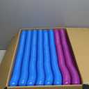 50 PCS 3.1" Fillable Easter Eggs Bulk with 6 Surprise Golden Eggs, Colorful Plastic Easter Egg Empty for Easter Egg Hunt Party Favors Kids Easter Basket Stuffers Fillers Classroom Prizes for Boys Girl