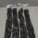 Passion Twist Hair 30 Inch 7 Packs Water Wave Crochet Hair Black Wrap Braiding Hair For Passion Twist Crochet Hair/Butterfly Locs/Spring Twist Crochet Braids Boho Hair Extension (30inch,7pc,1B#)
