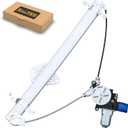 Front Passenger Side Power Window Regulator with Motor (2-Pin)