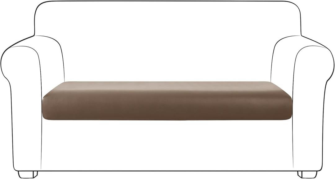 Yates Home PU Leather Couch Sofa Cushion Slipcover Water-Proof Elastic Chair RV Seat Covers Sofa Furniture Protector Slip Cover for Settee Seater Replacement in Living RoomLoveseat, Camel (Medium) Yates Home PU Leather Couch Sofa Cushion Slipcover Water-Proof Elastic Chair RV Seat Covers Sofa Furniture Protector Slip Cover for Settee Seater Replacement in Living RoomLoveseat, Camel (Medium)