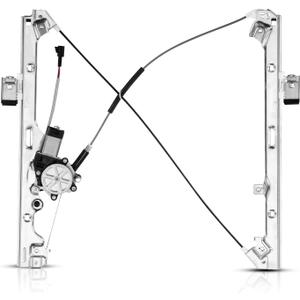 SUNROAD Power Window Regulator Motor Assembly Front Left Driver Side Replacement for Chevrolet Silverado 2500 HD 01-04 & Silverado 1500 1999-2003 2006 Suburban 2500 Tahoe