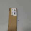 5" Backset Entry Door Latch Fits 19/64" (7.6mm) Square Interface Knobset, Square Corner Faceplate, Non-Handed, Satin Nickel