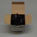 BUMACO Chair Leg Floor Protectors Square Chair Leg Protectors for Hardwood Floors 20Pcs Silicone Covers to Protect Floors Square (Black-L Fit 1-1/16" to 1-5/8")