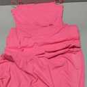 LILLUSORY Womens Summer Casual Slip Dresses Spaghetti Strap Double Lined Bodycon Maxi Dress (Pink, M)